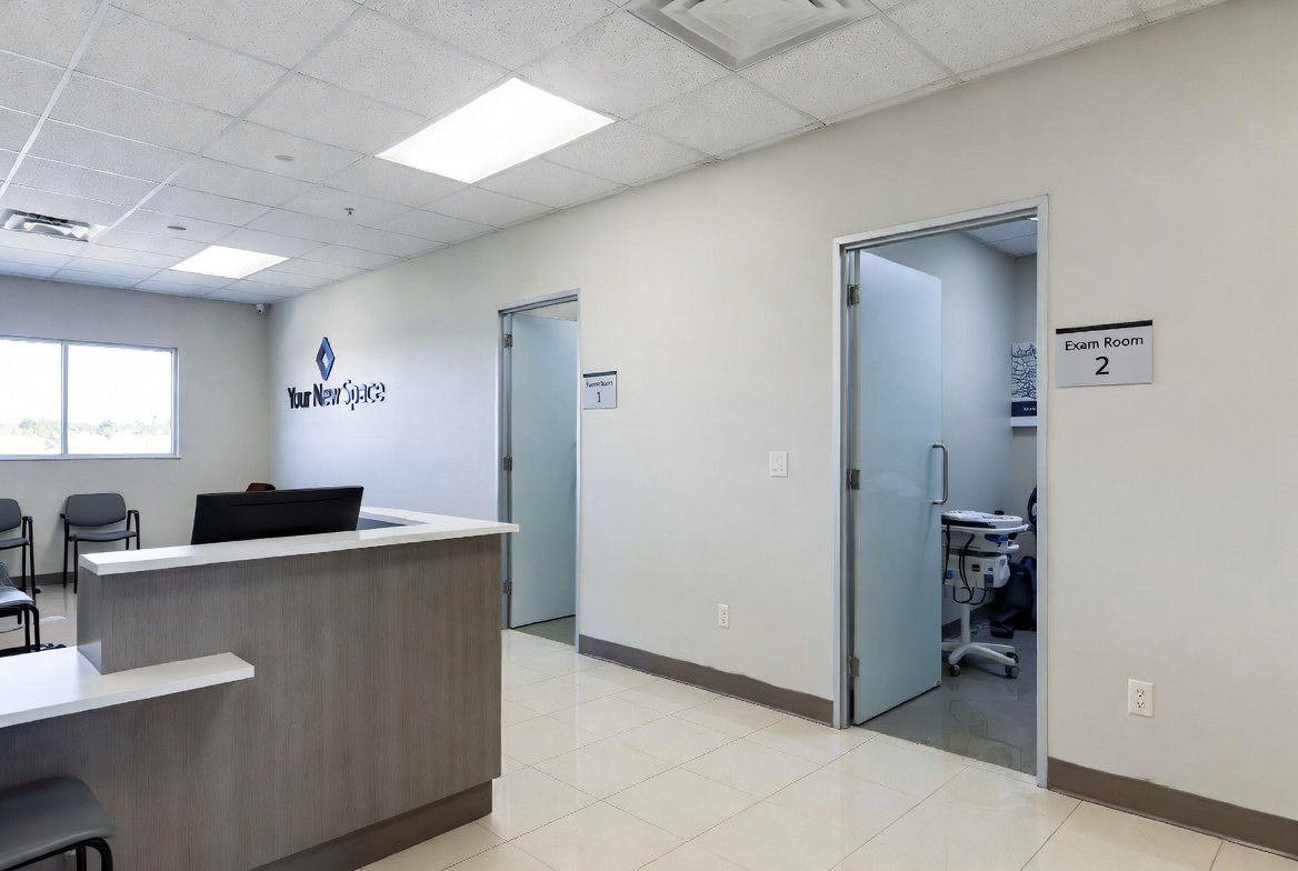 Commercial office renovation by Burch Contracting in Upstate SC