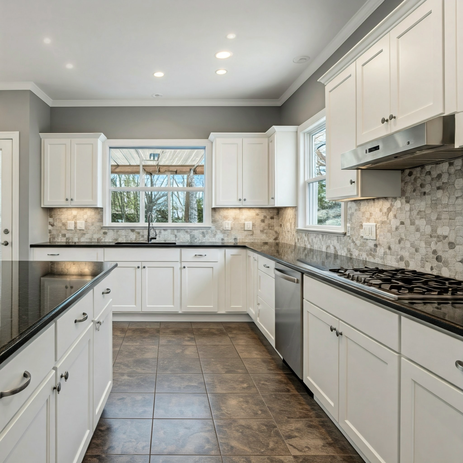 Kitchen remodeling project by Burch Contracting in South Carolina